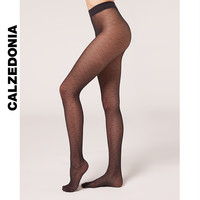 Calzedonia24春夏女时尚性感纹理连裤袜黑色丝袜MODC2050