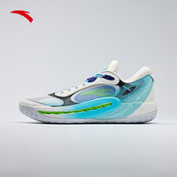 ANTA 安踏 狂潮6 男子篮球鞋 112431106Q-2 纸莎白/魅力蓝/竞技蓝 47