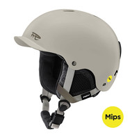 REV SPORTS 锐伍 中性滑雪头盔 RSH101 浅栗色（Mips） M