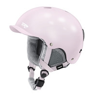 REV SPORTS 锐伍 中性滑雪头盔 RSH101 樱花粉 S
