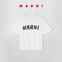 MARNI 女士休闲LOGO印花短袖T恤上衣