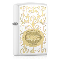 ZIPPO 之宝 打火机送男友礼物正版芝宝煤油防风打火机定制刻字经典标