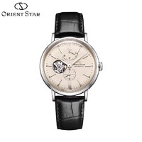 ORIENT STAR 东方星 OrientStar大师开芯透窗RE-AV0002S00B双狮全自动机械表男