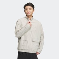 adidas 阿迪达斯 休闲宽松梭织立领夹克外套男装adidas阿迪达斯官方轻运动IT3954