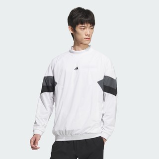 adidas 阿迪达斯 梭织高尔夫运动套头衫男装秋季新款adidas阿迪达斯官方IM7224