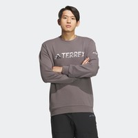 adidas 阿迪达斯 户外运动圆领套头卫衣男装adidas阿迪达斯官方outlets TERREX