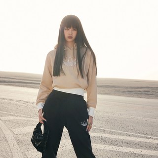 adidas 阿迪达斯 宽松运动连帽长袖卫衣女装adidas阿迪达斯官方outlets三叶草