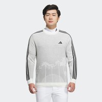 adidas 阿迪达斯 高尔夫运动保暖圆领针织毛衣男装adidas阿迪达斯官方outlets