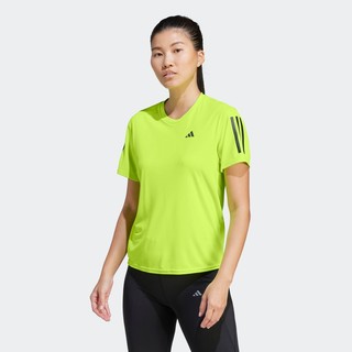 adidas 阿迪达斯 速干跑步运动上衣圆领短袖T恤女装夏季adidas阿迪达斯官方outlets