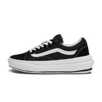 VANS 范斯 官方Old Skool Overt CC黑色厚底增高运动鞋