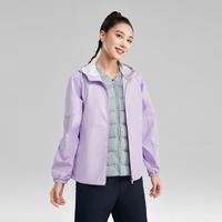 SKECHERS 斯凯奇 秋冬防泼水户外风衣女登山服羽绒马甲+外套套装