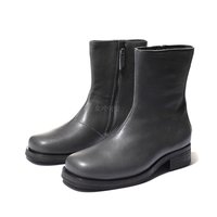 OUR LEGACY 韩国直邮Our Legacy靴子男款灰色皮质短款简约百搭舒适耐磨日常