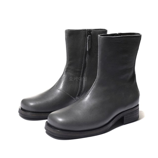 OUR LEGACY 韩国直邮Our Legacy靴子男款灰色皮质短款简约百搭舒适耐磨日常