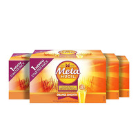 Metamucil 美达施 澳大利亚直邮Metamucil美达施膳食纤维粉吸油清肠维生素30袋*4盒