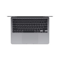 Apple 苹果 MacBook Air 2024款 13.6英寸 轻薄本 深空灰色（M3 8+10核、核芯显卡、16GB、512GB SSD、2560*1664、LED、60Hz、MXCR3CH/A）