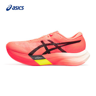 ASICS 亚瑟士 跑步鞋男鞋女鞋舒适运动鞋竞速跑鞋 METASPEED SKY PARIS 红色/黑色 39.5