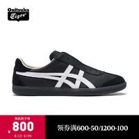 Onitsuka Tiger鬼塚虎德训鞋男女懒人运动休闲鞋子春夏TOKUTEN SLIP-ON 黑色 41.5