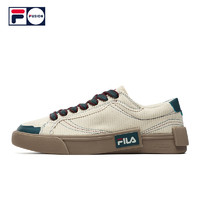 FILA FUSION斐乐潮牌帆布鞋 2024秋季男鞋POP时尚休闲鞋低帮板鞋