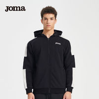 Joma 荷马 卫衣男秋冬款时尚卫衣运动跑步拉链长袖贴袋针织连帽外套