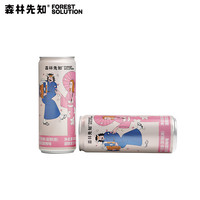 FOREST SOLUTION 森林先知 樱花酸梅气泡酒 330ml*6罐