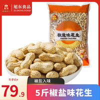 XUDONG FOOD 旭东 椒盐味带壳花生 2500g