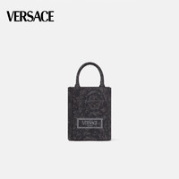 VERSACE 范思哲 女士  Barocco  Athena迷你通勤单肩托特包 2BM0V