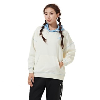 new balance NB女款时尚连帽针织卫衣