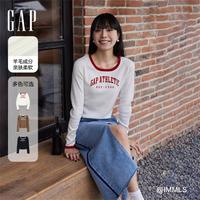 Gap 盖璞 女装24秋针织衫毛衣891639