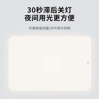 Panasonic 松下 吸顶灯客厅大灯全光谱适悦调光90瓦米家智能吸顶灯盈辰银HHXS9019银色客厅灯90瓦