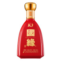 国缘 今世缘 K3 42%vol 浓香型白酒 500ml 单瓶装