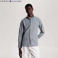 TOMMY HILFIGER Tommy MW0MW32837 男士纯棉小格纹商务休闲衬衫