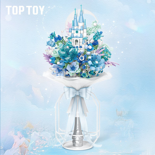 新品发售：TOPTOY 浪漫永恒花礼手捧花系列 TC1124 捧心漫蝶