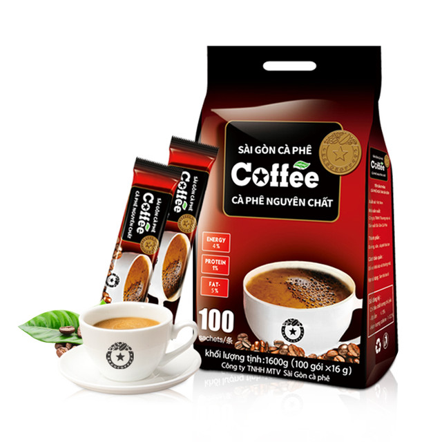 88VIP：SAGOCAFE 西贡咖啡 三合一原味速溶咖啡 1600g (16g*100条)