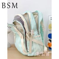 百亿补贴：BEN SHERMAN BSM大容量学生减负书包轻便旅行防水背包宽肩带百搭双肩包