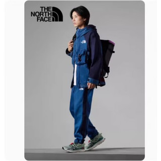 北面（The North Face）秋冬UE先锋设计男多口袋软壳牛仔外套7W96 DF7 S