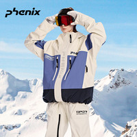 Phenix SP27系列 FW23 3L 全压胶连帽中性滑雪服 PCHU2OT09 暗夜紫 中国限定配色 L