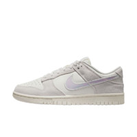 NIKE 耐克 女鞋Nike Dunk Low米灰色镭射钩麂皮低帮复古板鞋HF5074-133