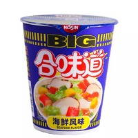 CUP NOODLES 合味道 方便面big海鲜风味3杯大杯桶面充饥面食泡面速食