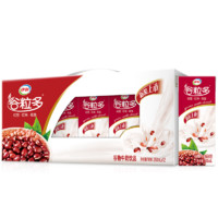 yili 伊利 红谷牛奶饮品 250ml*12盒/箱 *4箱  红豆+红米+花生