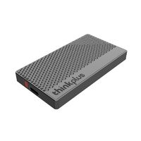 Lenovo 联想 thinkplus 移动固态硬盘 极速闪电鲨+保护皮套 256GB