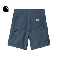 carhartt WIP 短裤男装夏季新品经典LOGO标签双膝布工装033118M