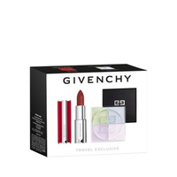 今日必买：GIVENCHY 纪梵希 明星四宫格散粉 #1百搭滤镜 12g+高定香榭红丝绒唇膏N37 3.4g