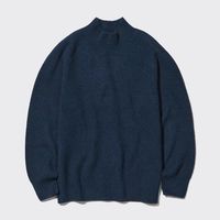 UNIQLO 优衣库 3D souffle yarn高领针织衫舒芙蕾毛衣 460946