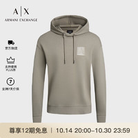 阿玛尼ARMANI EXCHANGE24秋冬AX男士宽松长袖连帽落肩休闲卫衣