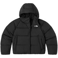 THE NORTH FACE北面童装North Down儿童羽绒服鹅绒男女童防风防水短款|88TX,88UD JK3/ 宇宙黑  女童 150cm L（150/72）