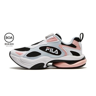 FILA 斐乐 女中大童（33-42）跑步鞋女童鞋轻便柔软复古跑鞋