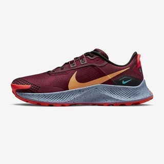 NIKE 耐克 新款男鞋 Pegasus Trail 3 缓震透气舒适 运动越野跑鞋男DA8697-300 酒红色DA8697-600 45码/US11