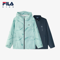 FILA 斐乐 儿童外套2024冬新款男童大童防水上衣两件套