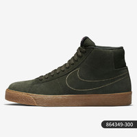 NIKE 耐克 正品SB ZOOM BLAZER MID 男女休闲滑板鞋 864349-300