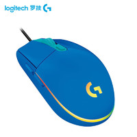 移动端、京东百亿补贴：logitech 罗技 G） G102二代游戏鼠标 轻量型鼠标 宏编程自定义按键 蓝色